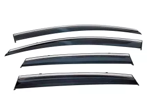 Дефлектори вікон Honda CR-V IV (12-16) - Niken (з хром молдингом) 2