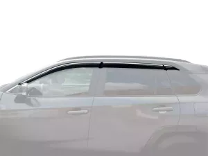 Дефлекторы окон Toyota Rav4 V (XA50; 19-25) - Niken (с хром молдингом, 6 шт)