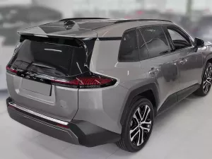 Накладка на задній бампер Toyota Rav4 VI (XA60; 26-) - Avisa (срібна) 7