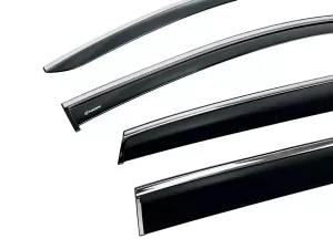 Дефлектори вікон Honda HR-V/XR-V/Vezel (22-) EU/Asia - Hawk (з хром молдингом) 3