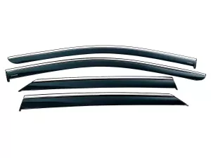 Дефлектори вікон Hyundai Ioniq 5 (NE; 21-) - Hawk (з хром молдингом) 2