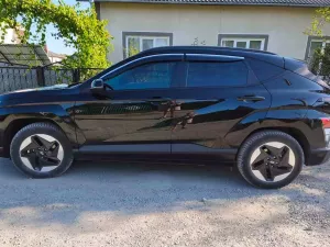 Дефлектори вікон Hyundai Kona II (SX2; 23-) - Niken (з хром молдингом) 4