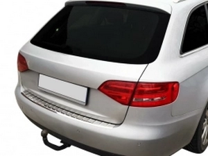 Накладка на бампер Audi A4 B8 (08-15) Универсал - Carmos 4
