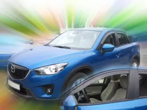 Дефлектори вікон Mazda CX-5 I (KE; 12-17) - Heko (вставні) 3