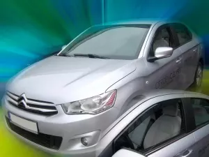 Дефлекторы окон Citroen C-Elysee (12-22) - Heko (вставные) 3
