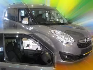 Дефлекторы окон Opel Combo D (11-17) - Heko (вставные) 4