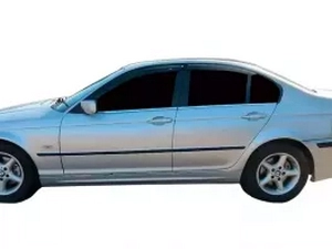 Дефлекторы окон BMW 3 E46 (98-07) Sedan - Hic (накладные) 3