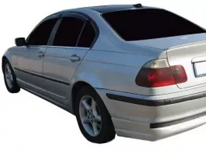 Дефлектори вікон BMW 3 E46 (98-07) Sedan - Hic (накладні) 4