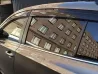 Дефлектори вікон BMW 3 E46 (98-07) Touring - Hic (накладні) 4