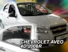 Дефлектори вікон Chevrolet Aveo T250 (06-11) Sedan - Heko (вставні) 4