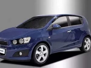 Дефлектори вікон Chevrolet Aveo T300 (11-20) Hatchback - Hic (накладні) 4