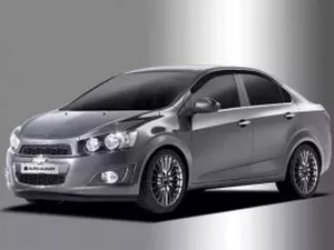 Дефлекторы окон Chevrolet Aveo T300 (11-20) Sedan -  Hic (накладные) 4