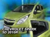 Дефлектори вікон Chevrolet Spark III (M300; 09-16) - Heko (вставні) 4