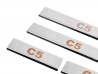 Накладки на пороги Citroen C5 II (08-17) - Carmos 3