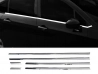 Хром нижні молдинги вікон Citroen C5 II (08-17) Седан - Omsa 1
