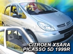 Дефлектори вікон Citroen Xsara Picasso (99-12) - Heko (вставні) 3