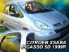 Дефлектори вікон Citroen Xsara Picasso (99-12) - Heko (вставні) 4