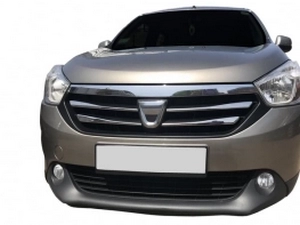 Хром накладки на решётку Dacia Lodgy (12-16) 3
