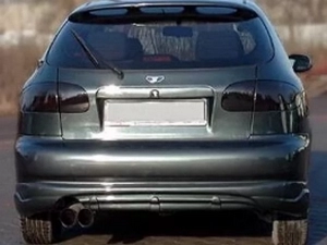 Накладка заднего бампера Daewoo Lanos (97-) Hatchback 3
