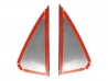 Хром накладки на трикутники дверей Daihatsu Terios II (06-17) 3