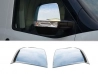 Хром накладки на дзеркала Fiat Doblo II (10-22) - нержавійка 1