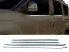 Хром нижні молдинги вікон Fiat Doblo II (10-22) 1