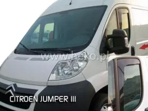 Дефлектори вікон Fiat Ducato (06-) - Heko (вставні) 4