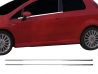 Хром нижні молдинги вікон Fiat Grande Punto / Evo (05-18) 3D 1