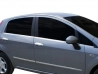 Хром нижні молдинги вікон Fiat Grande Punto / Evo (05-18) 5D 4