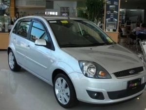 Дефлектори вікон Ford Fiesta Mk7 (08-17) 5D Htb - Hic (накладні) 4