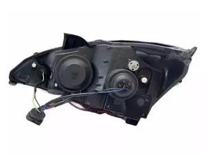Фари Ford Focus Mk1 (01-04) рестайлінг - H1 ангельські очі чорні 5