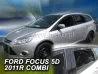 Дефлектори вікон Ford Focus III (C346; 11-18) Universal - Heko (вставні) 3