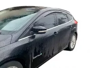 Дефлекторы окон Ford Focus III (11-18) Хэтчбек / Седан - Sunplex Sport 3