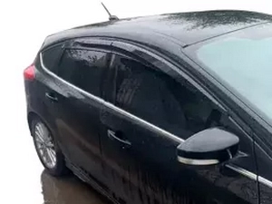 Дефлекторы окон Ford Focus III (11-18) Хэтчбек / Седан - Sunplex Sport 4