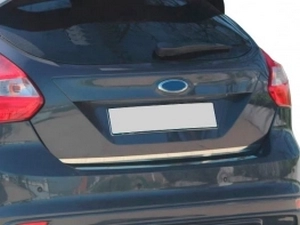 Хром на кромку багажника Ford Focus III (C346; 11-18) Хэтчбек 3