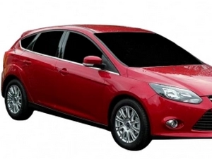 Хром нижні молдинги вікон Ford Focus III (C346; 11-18) Хетчбек 4