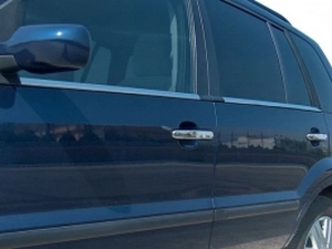 Хром нижние молдинги окон Ford Fusion (02-12) MPV 4