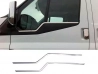 Хром нижні молдинги вікон Ford Transit III (00-13) 1