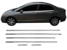 Хром нижні молдинги вікон Honda Civic VIII (06-12) Sedan 1