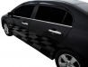 Хром нижні молдинги вікон Honda Civic VIII (06-12) Sedan 4
