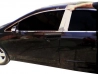 Хром молдинги дверних стійок Honda Civic VIII (06-12) Sedan 1