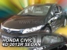Дефлектори вікон Honda Civic 9 (12-15) Sedan - Heko (вставні) 4