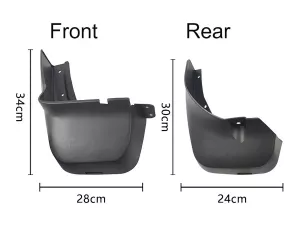 Бризковики Infiniti QX60/JX35 (13-20) - Benke 4