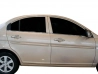 Хром нижні молдинги вікон Hyundai Accent III (MC; 06-10) Sedan 4