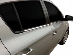 Хром нижние молдинги окон Hyundai i20 I (PB; 08-12) 4