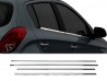 Хром нижні молдинги вікон Hyundai i20 I (PB; 12-14) рестайлінг 1