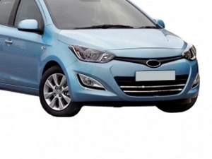 Хром накладки на решётку Hyundai i20 (PB; 12-14) рестайлинг 4