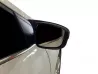 Чорні накладки на дзеркала Hyundai Accent Solaris (10-17) - Bat стиль (без поворотників) 4