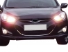 Хром обведення на решітку Hyundai i40 (11-19) - посмішка 4