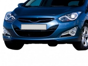 Хром накладки на протитуманки Hyundai i40 (11-19) 4